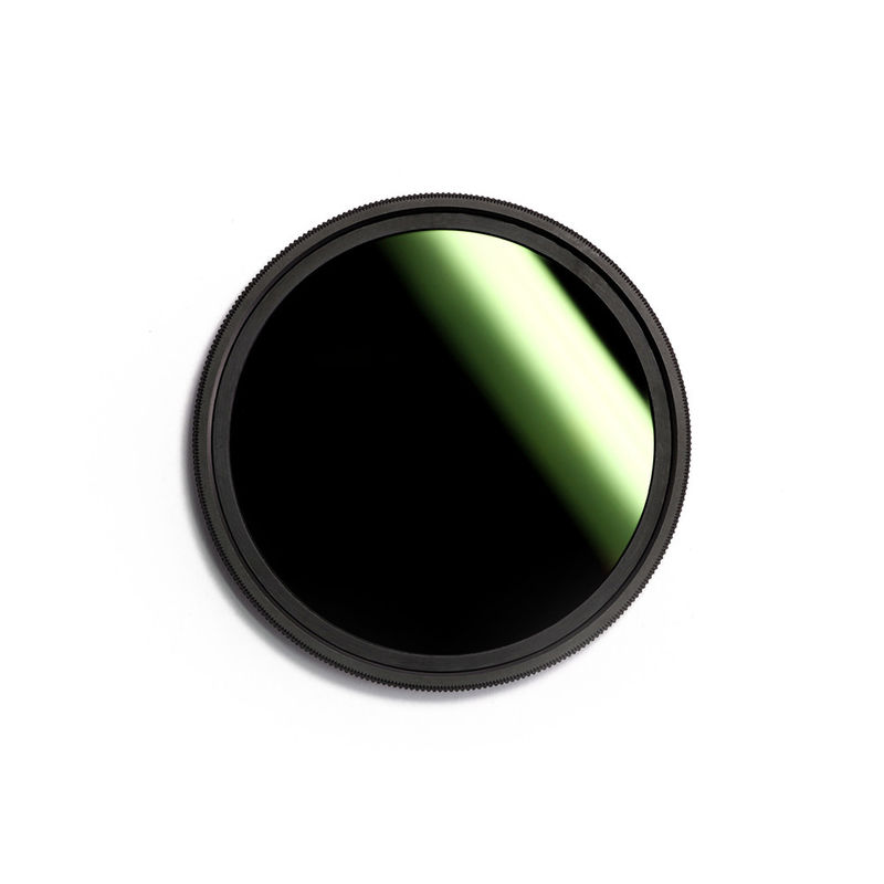 Professional 67mm Variable ND Filter with Aluminum/Copper Frame and HD Resolution